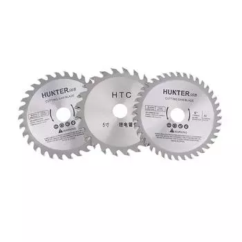 1 шт. Инструменты для резки дерева, пластика, металла, 5-дюймовый режущий диск для стола, твердосплавное лезвие для дисковой пилы, отверстие 1 дюйм, 24/30/40 зубцов 24TX20