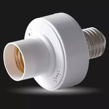 1 шт. Интеллектуальная голосовая лампа, головной держатель лампы, лампа для управления светом рта, распознавание ламп, переключатель E27, управление звуком, головной светильник белый