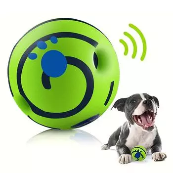 1 шт., интерактивный игрушечный мяч для домашних животных, скрипучий игрушечный мяч для собак, прочный мяч для шлифования зубов, жевательная тренировка, мяч для чистки зубов, забавные товары для домашних животных 3.46inch зелёный