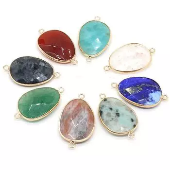 1 шт. Исцеляющий кристалл Рейки, энергетический натуральный камень, подвеска, коннекторы для изготовления ювелирных изделий, ожерелья, браслета, аксессуаров, поделок 1Pc-2340mm