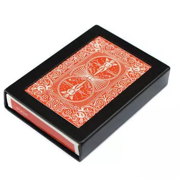 1 шт. исчезающий футляр для карт, исчезающий футляр для покера, реквизит для магических трюков крупным планом 1 Pcs