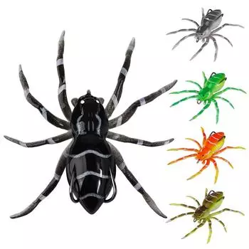 1 шт., искусственная приманка, мягкая рыболовная приманка, 7 г/5 см, искусственная рыболовная приманка, резиновая мягкая приманка для пресноводных рыболовных снастей чёрный