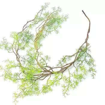 1 шт. Искусственная зелень Винтажное искусственное водное растение Ротанг Свадебная вьющаяся трава Двор Около 140 см