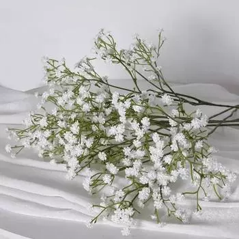 1 шт. Искусственные цветы Baby Breath Flower искусственная гипсофила для свадебной вечеринки украшение дома цветочные букеты DIY аксессуары 1PCS
