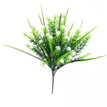 1 шт. искусственные цветы Babysbreath, водонепроницаемые искусственные растения, магазин, домашний декор бонсай