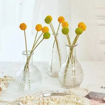 1 шт. Искусственные цветы одуванчика, поддельные цветы Билли-Бутон, букет цветов Билли-Баттон для домашнего декора, свадебный декор