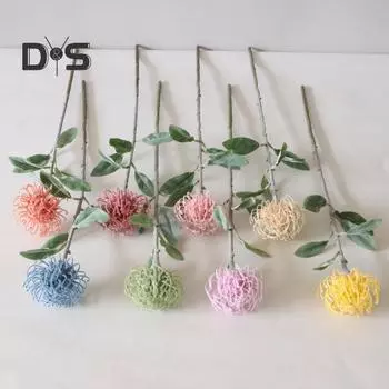 1 шт. искусственные поддельные подушечки для иголок цветок растение DIY вечерние свадебные украшения дома синий