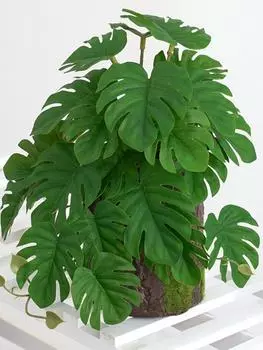 1 шт., искусственные растения, имитация зеленых растений, деревянные колья, маленькие горшечные растения для столов, украшение для дома и сада