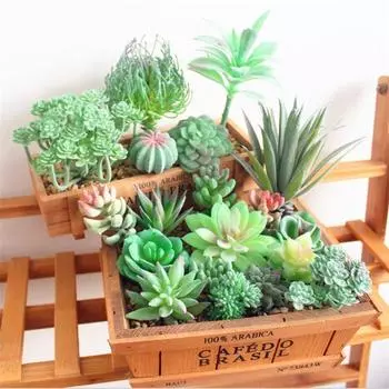 1 шт. искусственные суккуленты, поддельные лотосы, флокированные цветочные головки, суккулентные растения из ПВХ, сделай сам, украшение для дома и сада