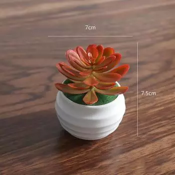 1 шт. искусственный бонсай, поддельное растение, цветок, горшечное растение, трава, растения, горшок, украшение для свадьбы/вечеринки, дома, спальни, сада, декоративное A6