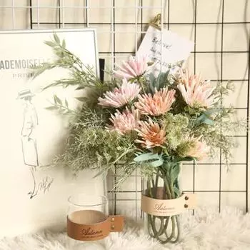 1 шт искусственный цветок хризантема садовая вечеринка домашний свадебный фестиваль DIY декор