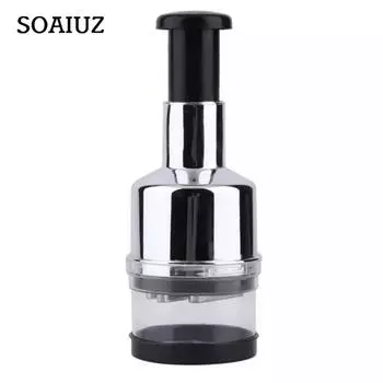 1 шт., измельчитель чеснока из нержавеющей стали, измельчитель чеснока, ручной пресс для чеснока, измельчитель томатов, фрукты, овощи, кухонные инструменты