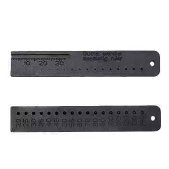1 шт., измерительная линейка, стоматологические инструменты, линейки, измерительная шкала, эндодонтические стоматологические материалы, стоматологические инструменты 1pc чёрный