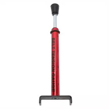 1 шт. Измеритель натяжения ремня с четкой шкалой измерения Измеритель натяжения ремня мотоцикла Удобное использование для всех моделей ременного привода 10 фунтов красный