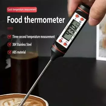 1 шт. измеритель температуры, новый термометр для мяса, кухонный цифровой зонд для приготовления пищи, электронные инструменты для барбекю