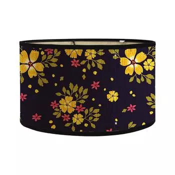 1 шт. Экологичный домашний декор, регулируемая бамбуковая люстра, съемный плетеный чехол для лампы, потолочный светильник в этническом стиле 30x30x20 см 30*30*20CM