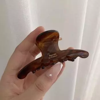 1 шт. Элегантная заколка для волос, женская затылочная, клипса-акула, новая клипса-головной убор, ощущение высокого класса, уксусная клипса-зажим