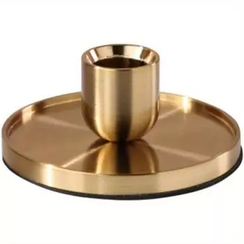 1 шт. Элегантный подсвечник, золотой подсвечник, дополнение к любой обстановке для праздничной вечеринки, праздничных принадлежностей золотой