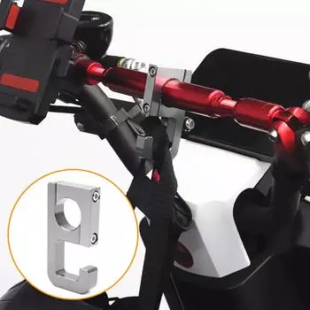1 шт. Электрический мотоцикл модифицированный крюк теленок черепаха PCX125 алюминиевый сплав руль крюк для хранения 22 мм крюк для шлема чёрный