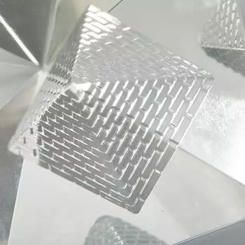 1 шт. Энергетическая целебная полая стеклянная египетская пирамида фен-шуй статуэтки исцеление чакры миниатюрное украшение для дома 4cm