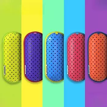 1 шт., ЭВА, ящик для хранения очков для плавания, сумка для очков, мягкая коробка для очков, дышащая сумка для солнцезащитных очков, чехол для очков для чтения, для студентов светло-синий