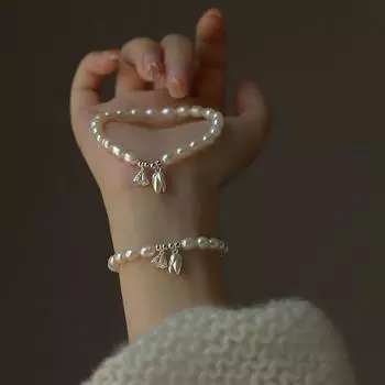 1 шт. Ювелирные изделия французские женские аксессуары универсальные посеребренные цепочки ретро медные браслеты ручной работы