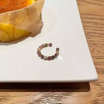 1 шт. Ювелирные изделия, модные аксессуары для вечеринок, простое кольцо, винтажное открытие, дизайн с кристаллической текстурой