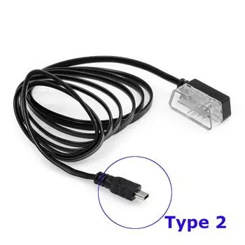 1 шт. кабель obd2 mini usb OBDII 2 7-контактный к мини-USB-кабелю для подключения автомобильного HUD-дисплея HUD OBD-кабель