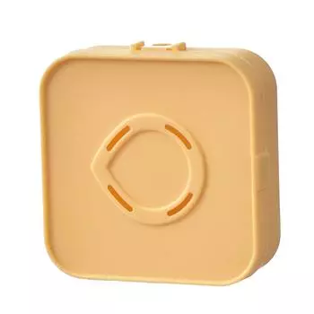 1 шт. камера пустая воздушная подушка пуховка коробка портативный косметический футляр контейнер с пудрой спонж для BB крема тональный крем жёлтый