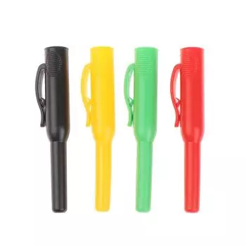 1 шт. Карандашница для плотника с глубоким отверстием, механическая подставка для маркера, карманный держатель с зажимом чёрный