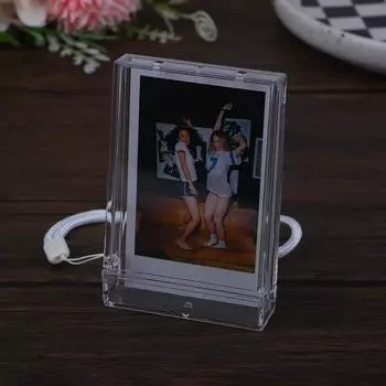 1 шт. Карманы для фотоальбома 3 дюйма Прозрачный держатель для фотокарточек для Instax Mini Альбом для хранения коллекционных именных карточек