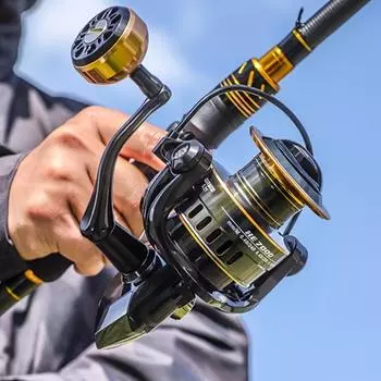 1 шт. катушка для приманки с максимальным сопротивлением 10 кг, металлическая леска, чашка, рыболовная катушка, высокоскоростная металлическая катушка для длительного литья, серия HE1000-HE7000, рыболовный инструмент, высокое качество HE1000