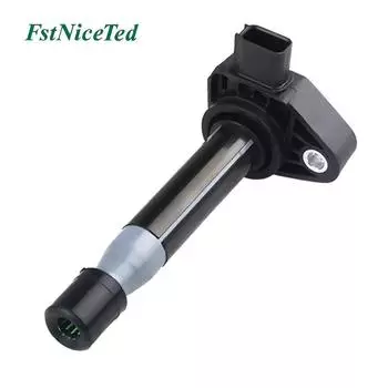 1 шт. катушка зажигания подходит для Honda Accord6 3.0L Acura TL 3.2L заменяет 30520P8EA01 099700061 30520PVFA01 30520P8FA01 0520P8FA02 30520P8ES01 чёрный