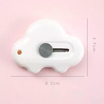 1 шт. Kawaii Mini Pocket Car Art Utility Knife Box Knife Paper Craft Wrapping Refillable Blade Canvas
