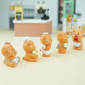 1 шт. кавайный мультфильм животное медведь плоский смоляной кабошон украшение Diy ювелирные изделия аксессуары скрапбукинг