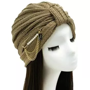 1 шт., кепка для отдыха, мягкая, в стиле ретро, дышащая, в этническом стиле, мусульманская, эластичная хаки