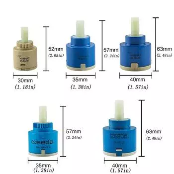 1 шт., керамическая катушка, водосберегающий сменный смеситель для воды, картридж для крана, смеситель для кухни, ванной комнаты, запасная часть 35mmWANHAI