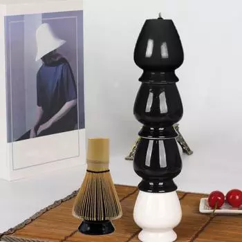 1 шт. Керамическая подставка для чая Часен, чаша, бамбуковый венчик, мельница, японская чайная утварь, чайные принадлежности