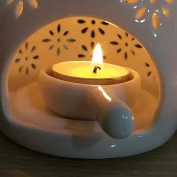 1 шт керамический белый лотос курильница домашний декор держатель для ароматических палочек 4.5*8cm