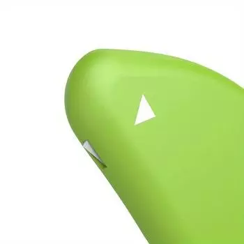 1 шт. Керамический безопасный канцелярский нож с лезвием, безопасным для пальцев, для легкой распаковки, вырезания купонов и вскрытия посылок, нескользящая резиновая рукоятка, нержавеющий нож зелёный