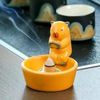 1 шт. керамический держатель для благовоний, керамический конус, курильница, держатель для благовоний, конус белый