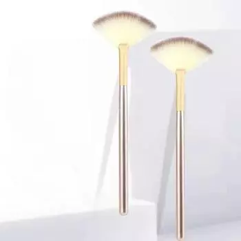 1 шт. Кисть для хайлайтера, аксессуары для макияжа, косметика, веерообразная кисть для макияжа, кисть для хайлайтера, кисть для пудры