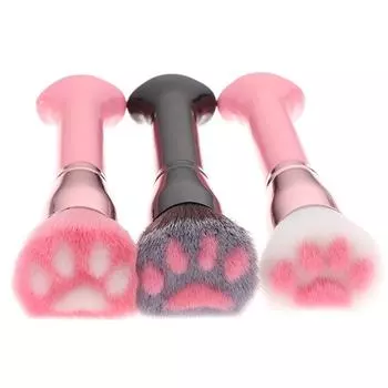 1 шт. Кисть для макияжа Cat Claw Girl, многоцелевые кисти для теней для век, портативная кисть для нанесения основы, инструменты для макияжа
