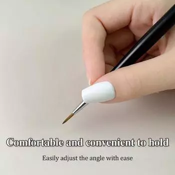 1 шт., кисть для рисования лайнером для дизайна ногтей, тонкая полосатая ручка для рисования линий, сделай сам, УФ-гель, типсы, дизайн, маникюрный инструмент 6/11 мм, рисунок в виде цветочной сетки 2