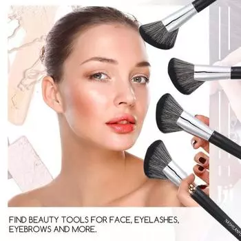 1 шт. кисть для скульптуры, профессиональные мягкие синтетические волосы, угловая кисть для контура лица, бронзатор, кисти для скульптуры для женщин C