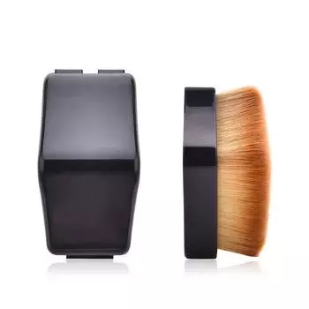 1 шт., кисть для тонального крема с плоской вершиной, кисти для полировки, веерная контурная кисть для пудры, кисти для хайлайтера, макияжа