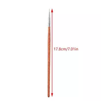 1 шт. Кисти для дизайна ногтей, несколько типов, ультратонкие и ультрадлинные, для рисования, для самостоятельного создания французских лайнеров для ногтей, маникюрный инструмент