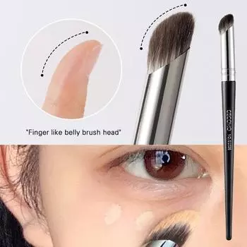 1 шт. кисти для консилера, прецизионные мягкие пушистые кисти для размазывания, акне, темные круги, многофункциональные инструменты для макияжа 1PCS