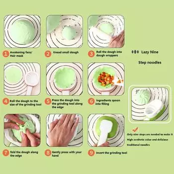 1 шт., китайская форма для выпечки баоцзы из пищевого АБС-пластика, форма для приготовления булочек с начинкой на пару, кухонные гаджеты, форма для выпечки пирогов на пару