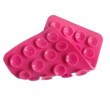 1 шт. клейкая присоска с подложкой для фиксированной подкладки, двухсторонняя силиконовая присоска для крепления мобильного телефона, присоска розы красного